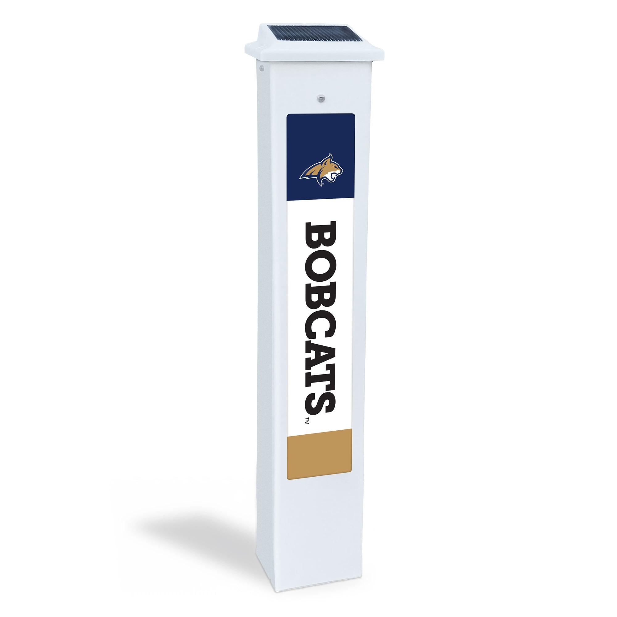 Montana State Bobcats 25" Solar Light Glow Post