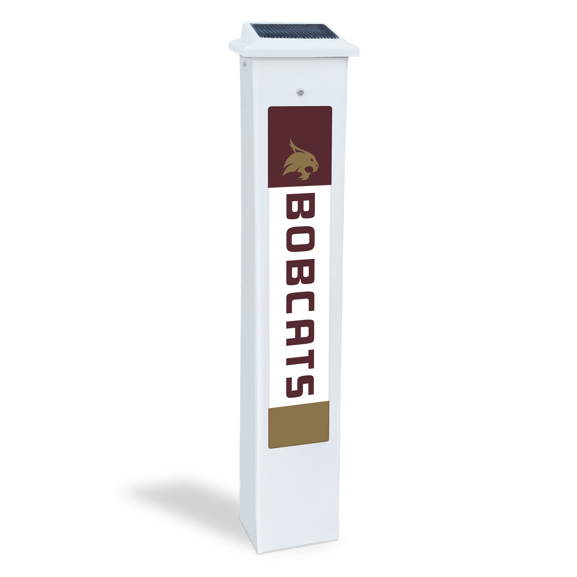 Texas State Bobcats 25" Solar Light Glow Post