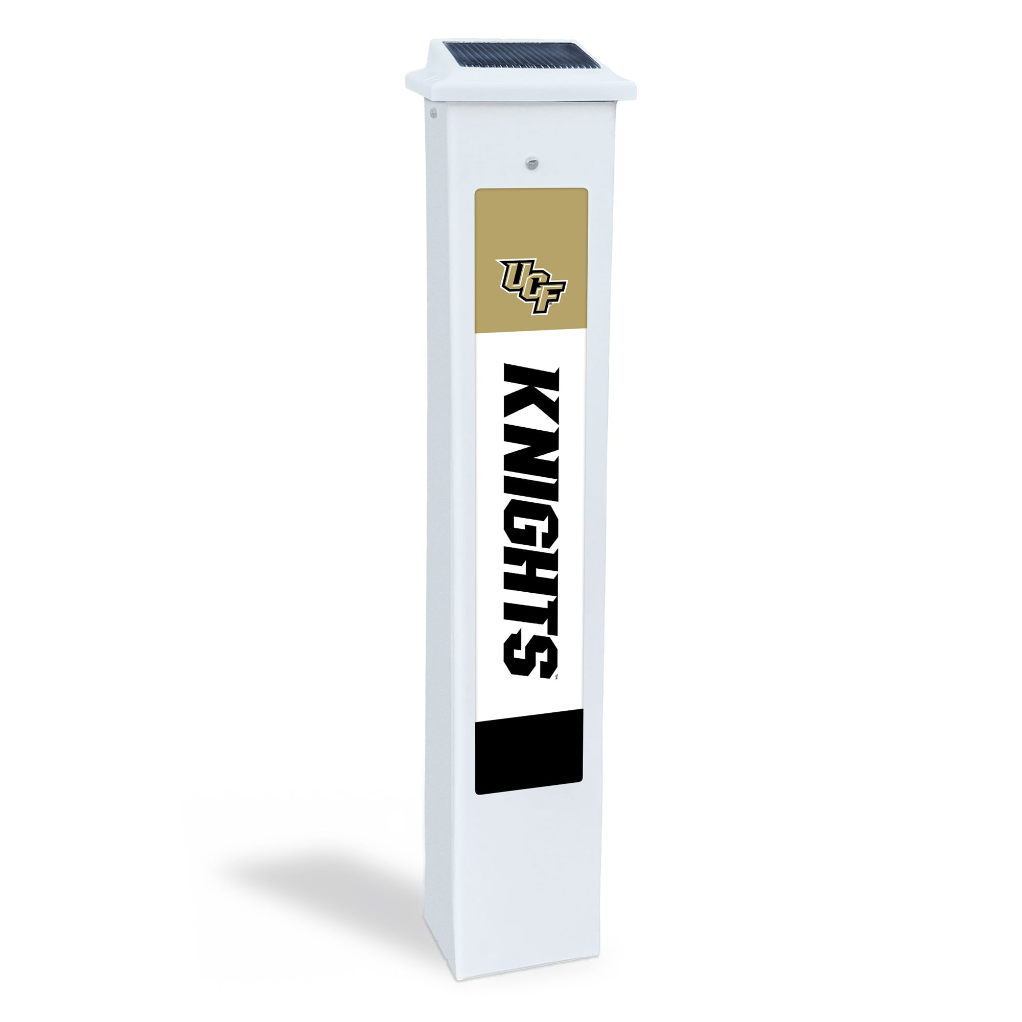 UCF Knights 25" Solar Light Glow Post