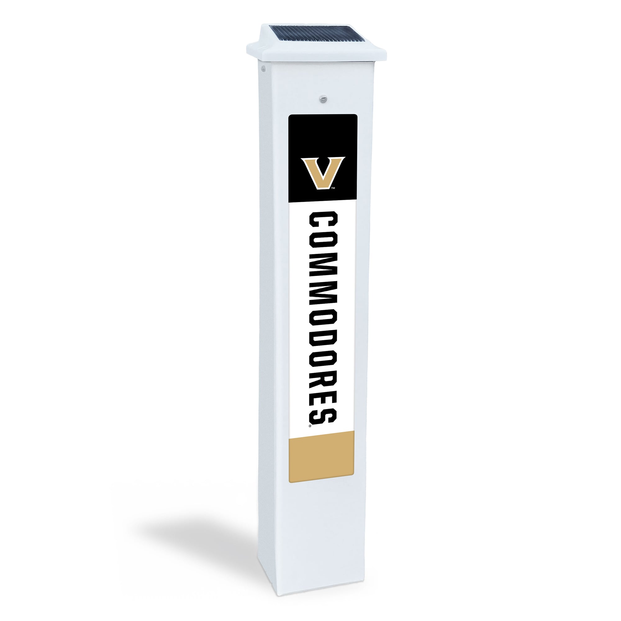 Vanderbilt Commodores 25" Solar Light Glow Post