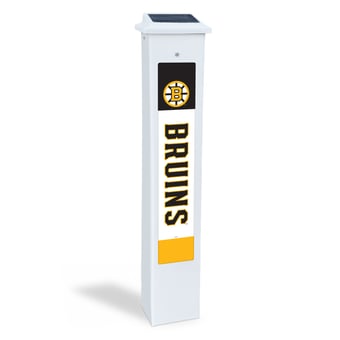 Boston Bruins 25" Solar Light Glow Post