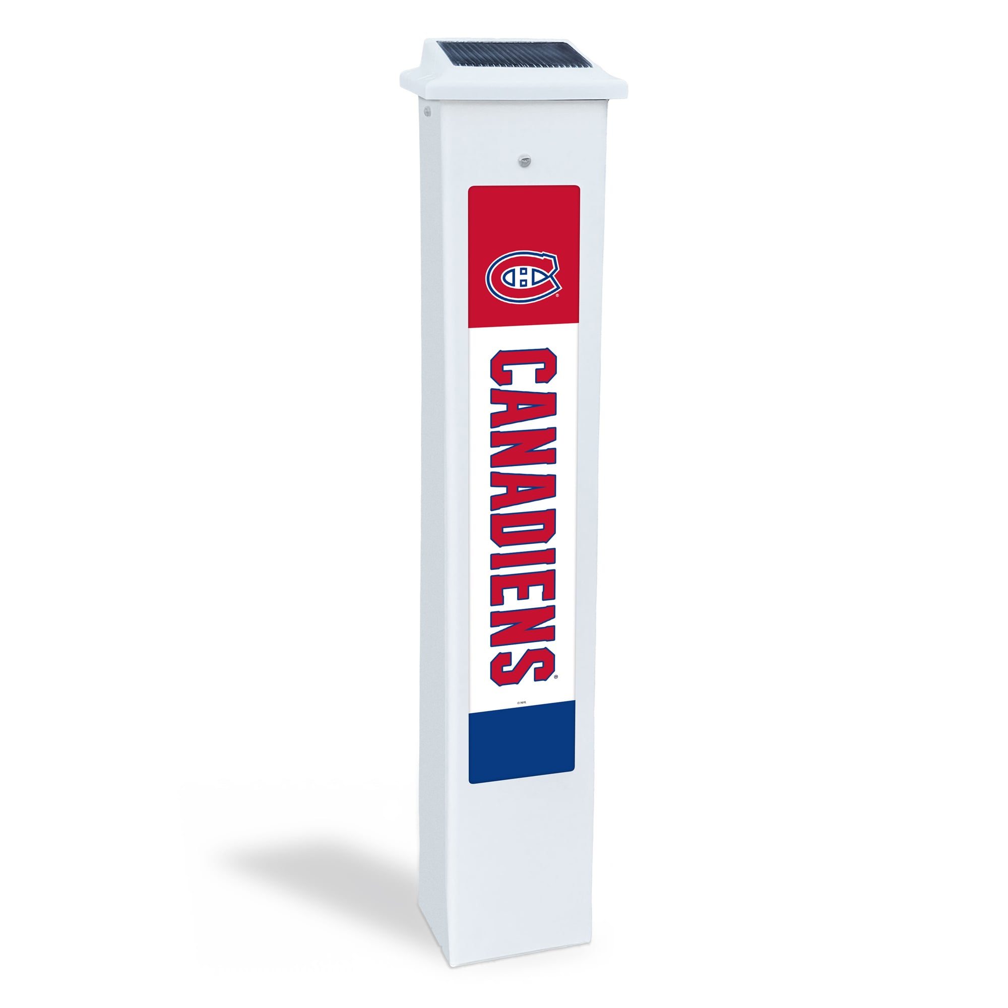 Montreal Canadiens 25" Solar Light Glow Post