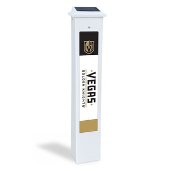 Vegas Golden Knights 25" Solar Light Glow Post