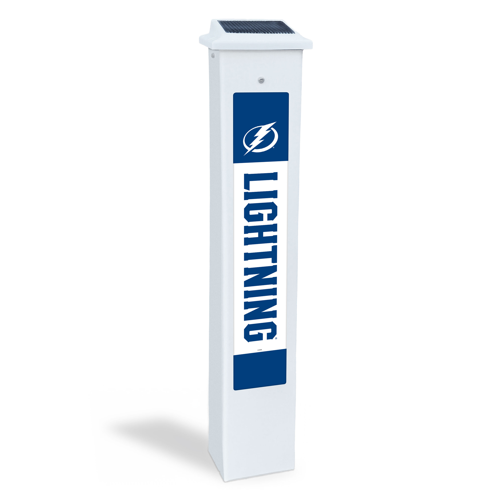 Tampa Bay Lightning 25" Solar Light Glow Post