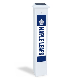 Toronto Maple Leafs 25" Solar Light Glow Post