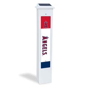 "Los Angeles Angels 25"" Solar Light Glow Post"