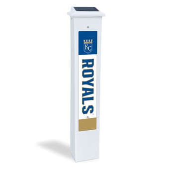 "Kansas City Royals 25"" Solar Light Glow Post"