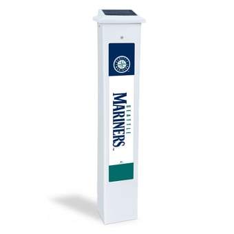 Seattle Mariners 25" Solar Light Glow Post
