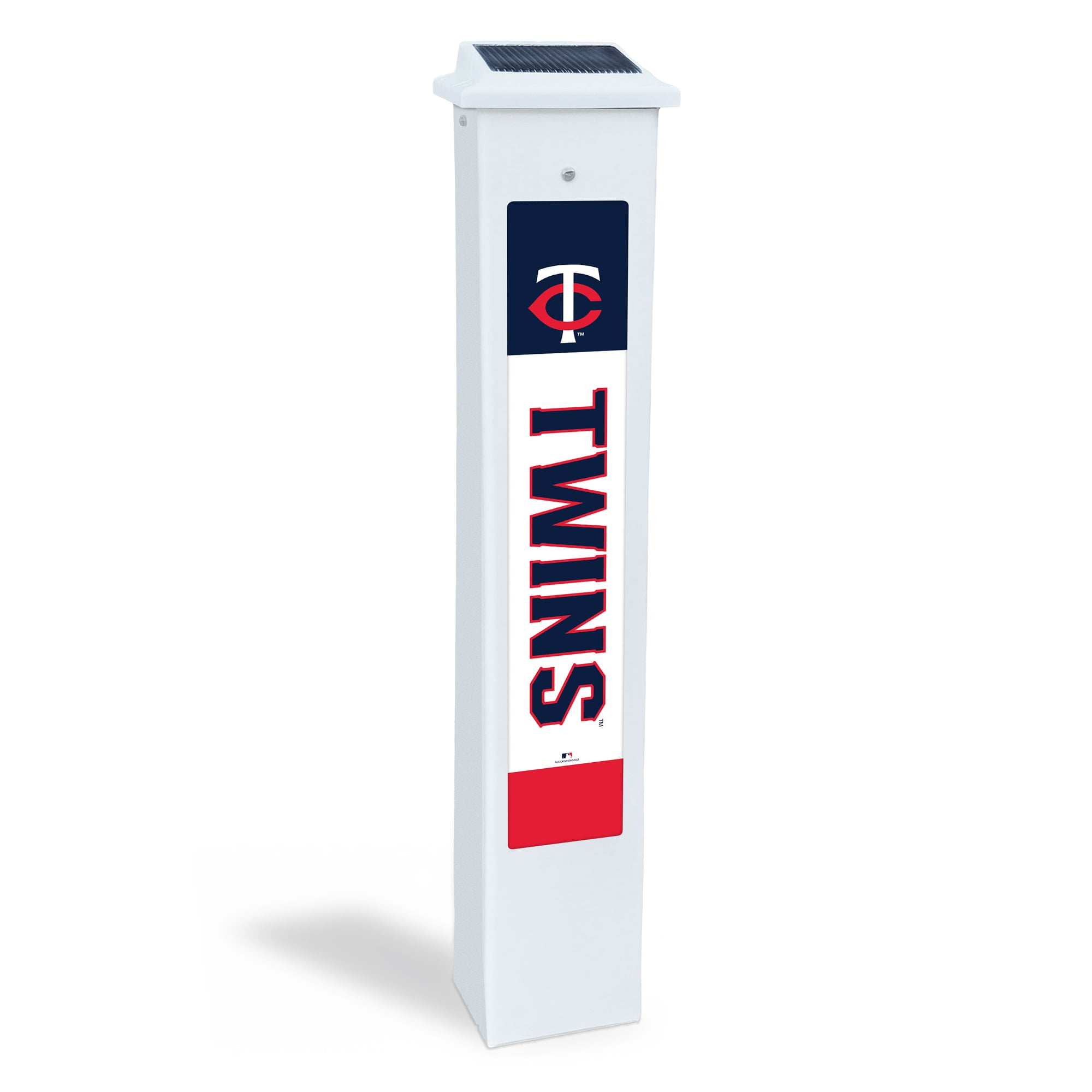 Minnesota Twins 25" Solar Light Glow Post