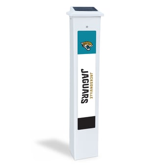 Jacksonville Jaguars 25" Solar Light Glow Post