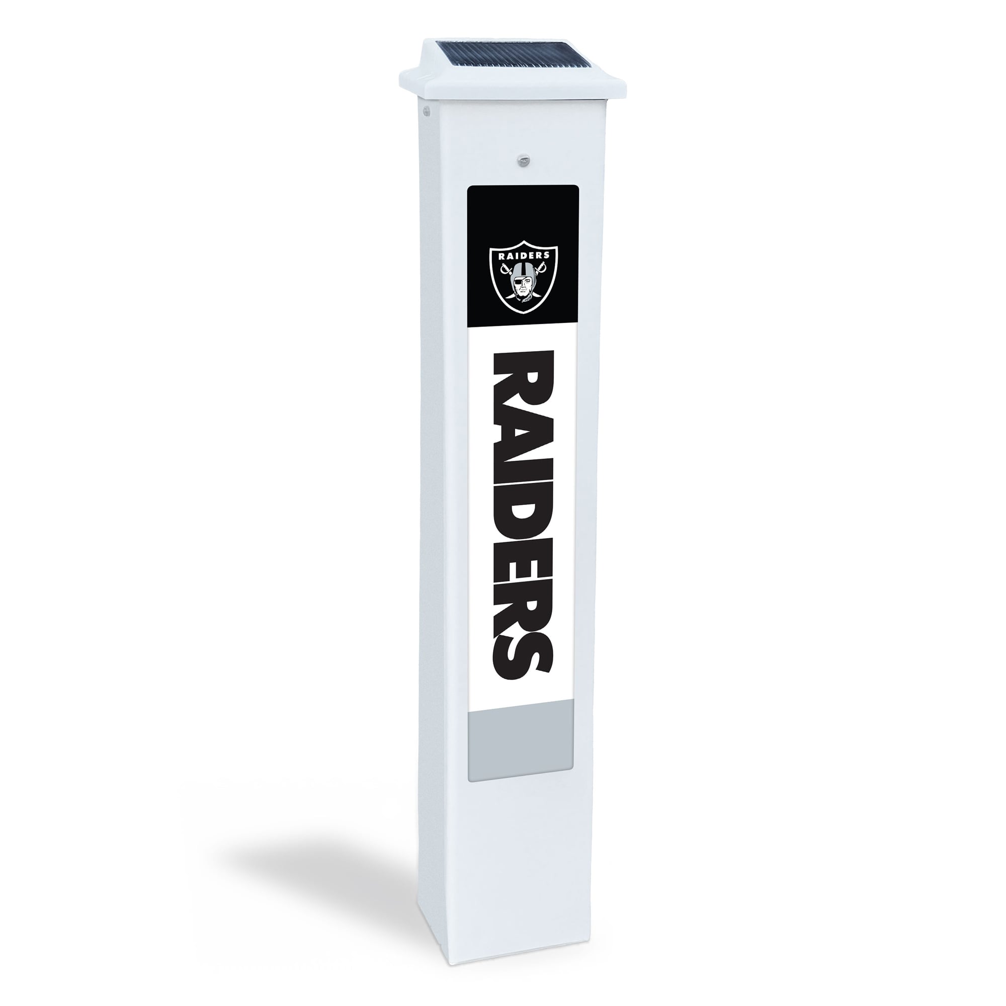 Las Vegas Raiders 25" Solar Light Glow Post