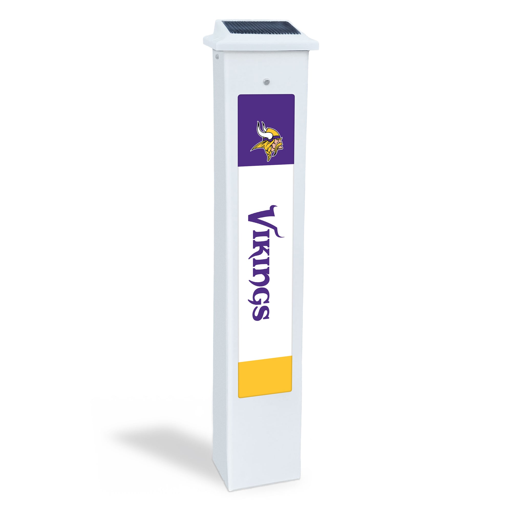 Minnesota Vikings 25" Solar Light Glow Post