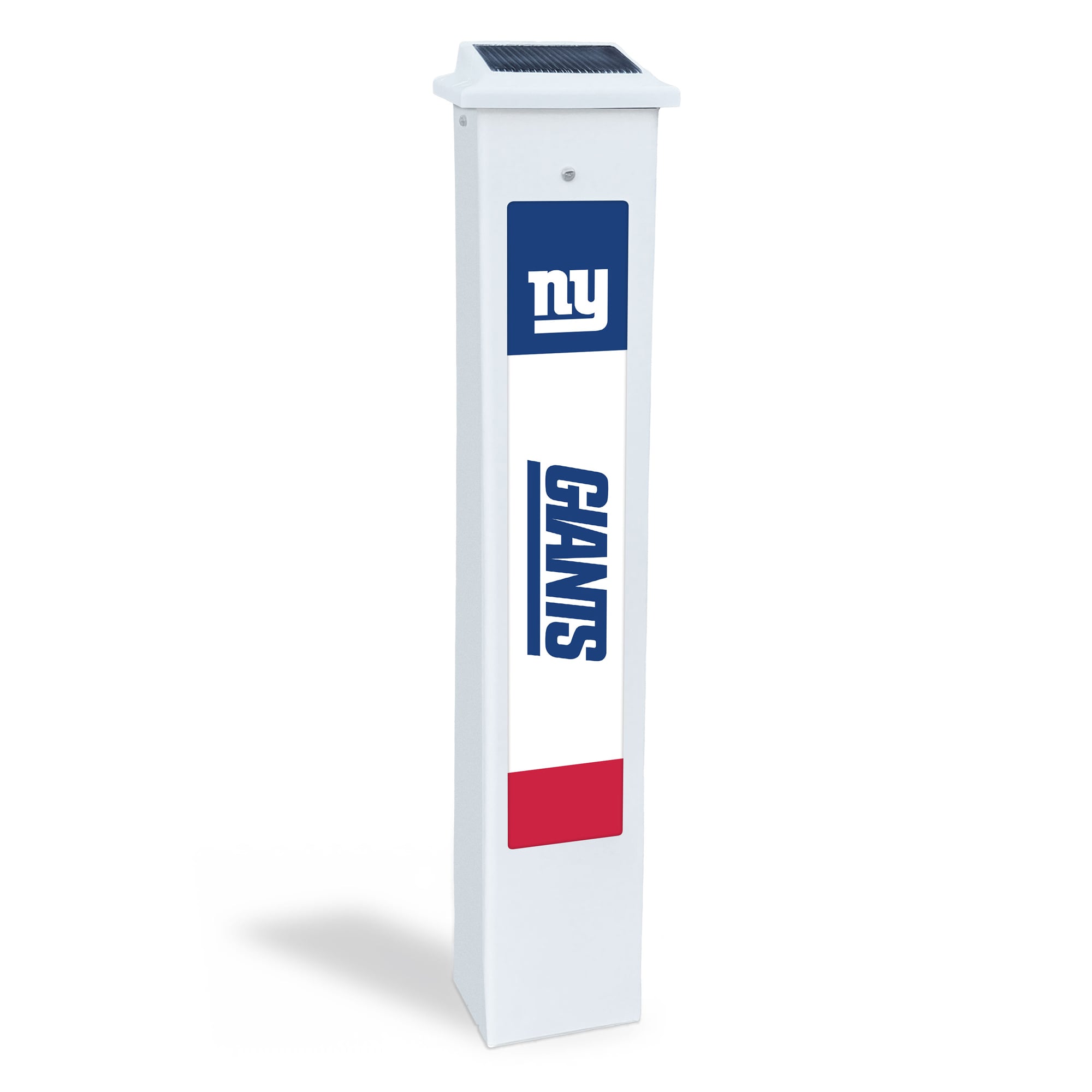 New York Giants 25" Solar Light Glow Post