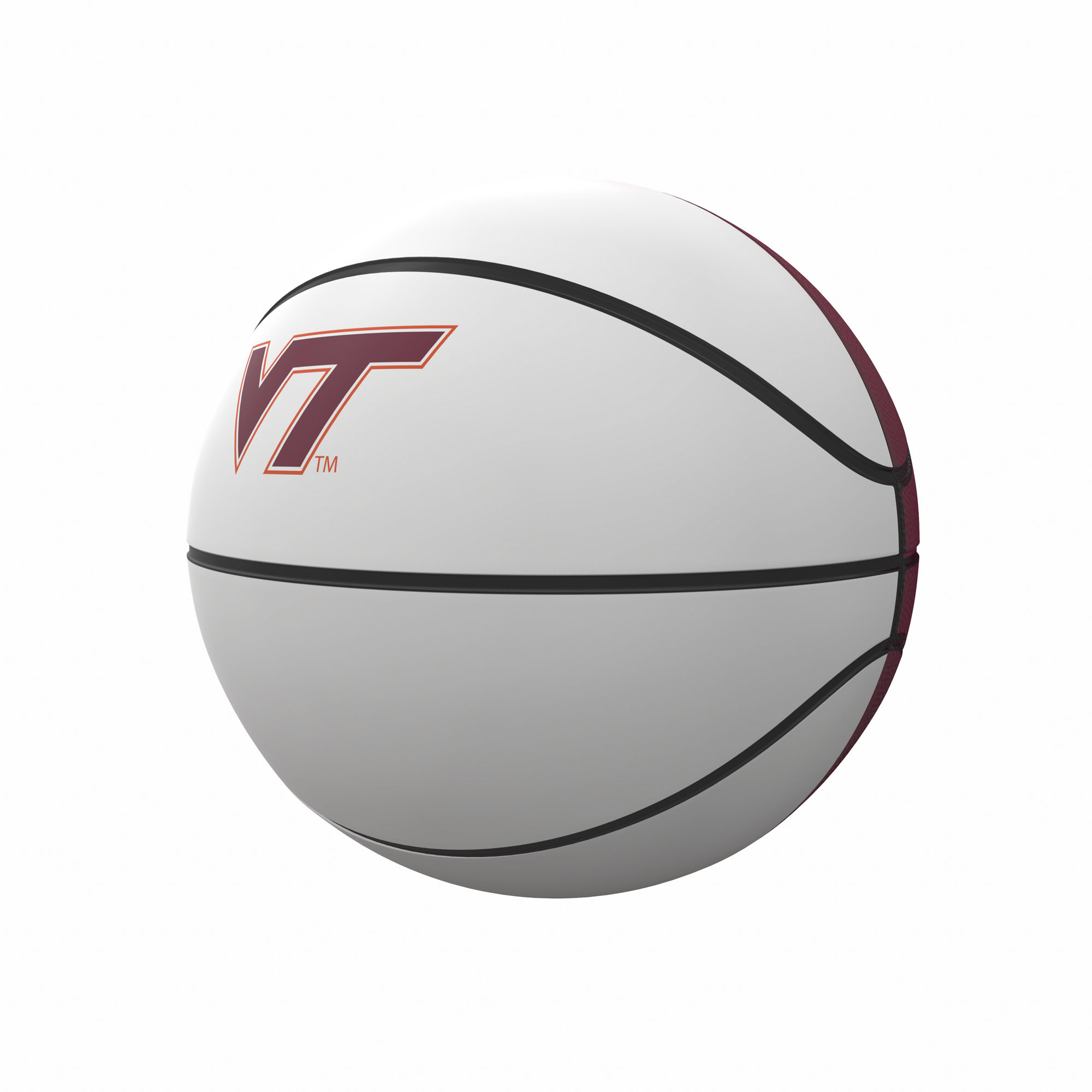 Logo Brands Virginia Tech Hokies Mini-Size Autograph Basketball