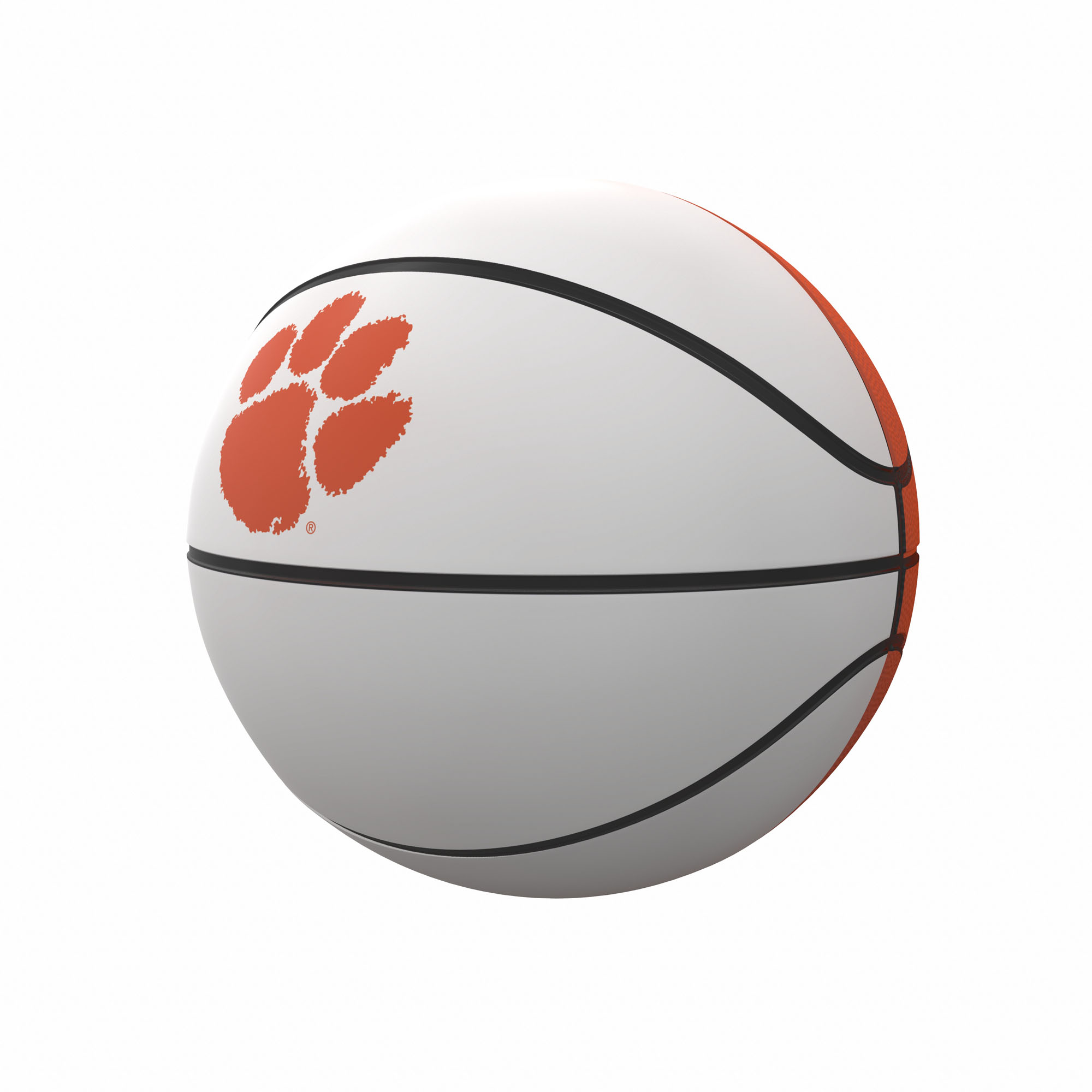Logo Brands Clemson Tigers Mini-Size Autograph Basketball