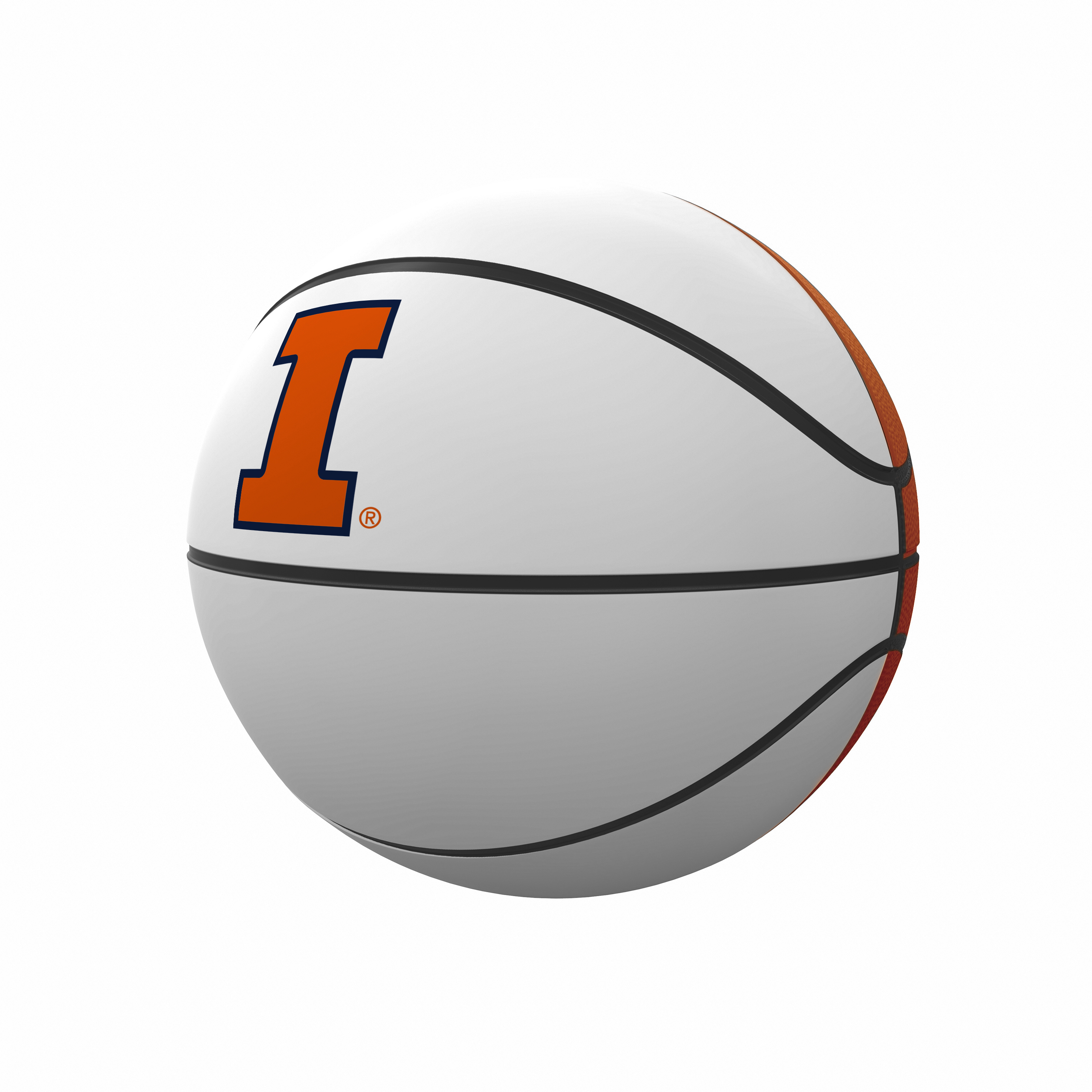 Logo Brands Illinois Fighting Illini Mini-Size Autograph Basketball