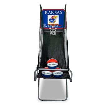 Pop-A-Shot Kansas Jayhawks Pop-Up Arcade Basketball Game