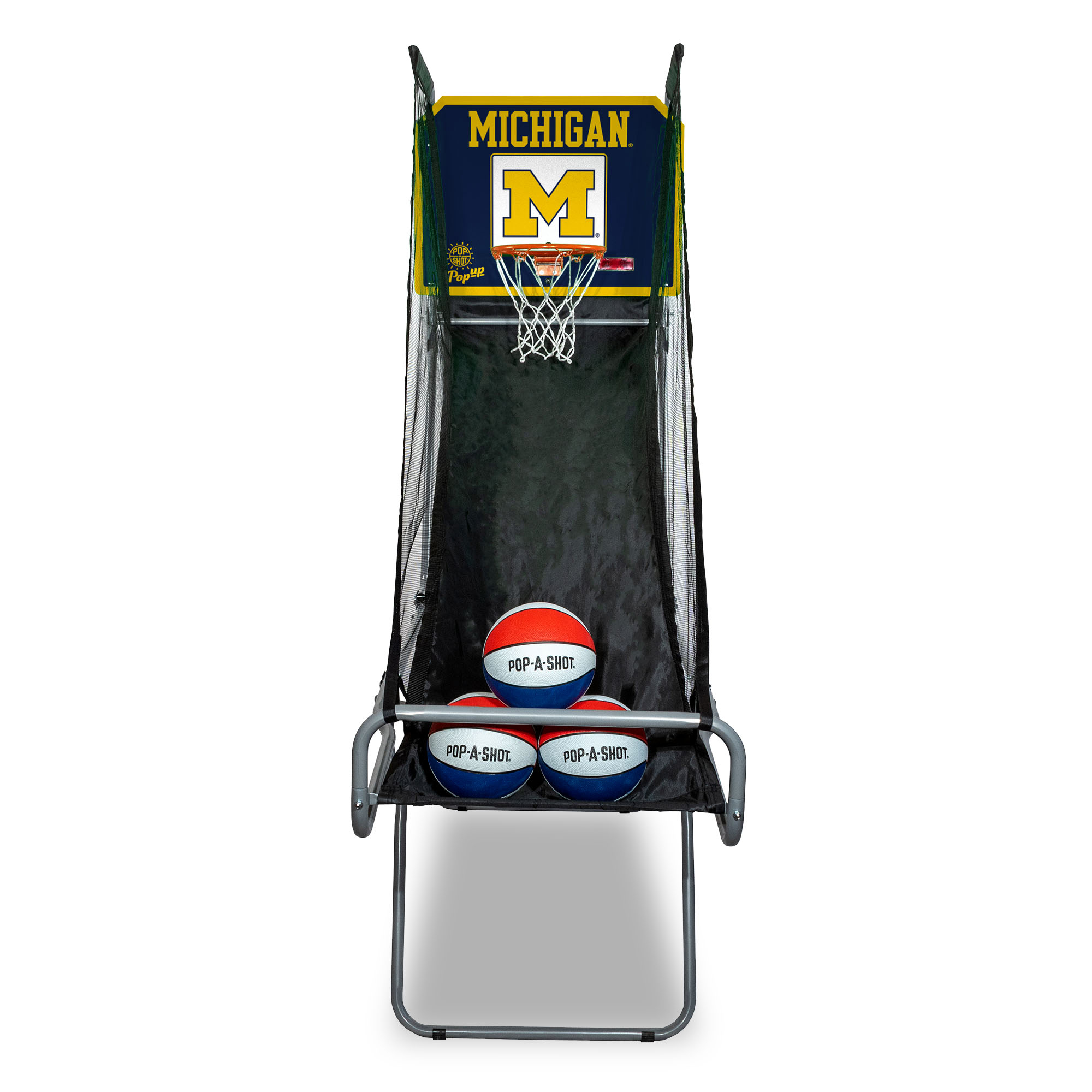 Pop-A-Shot Michigan Wolverines Pop-Up Arcade Basketball Game