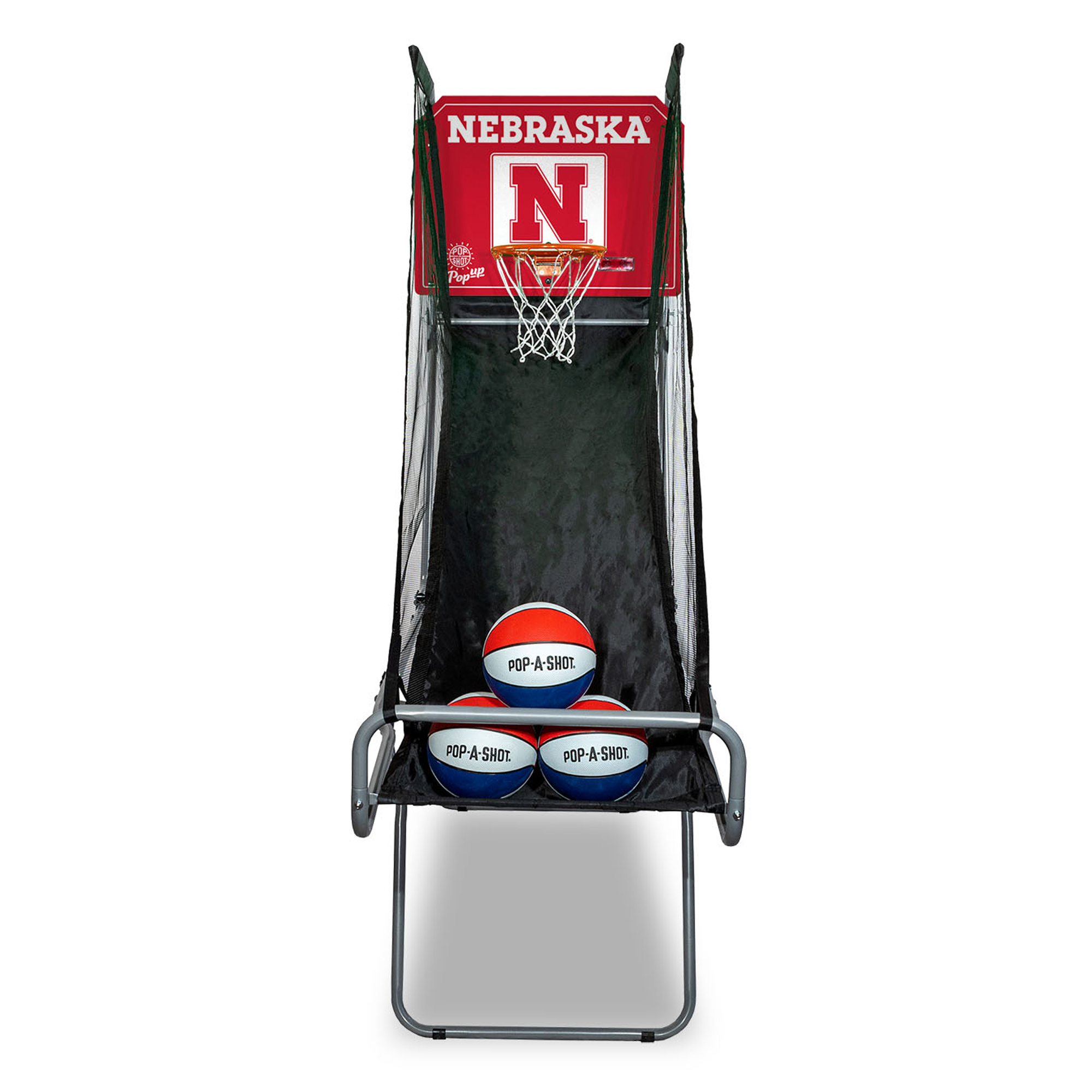 Pop-A-Shot Nebraska Huskers Pop-Up Arcade Basketball Game