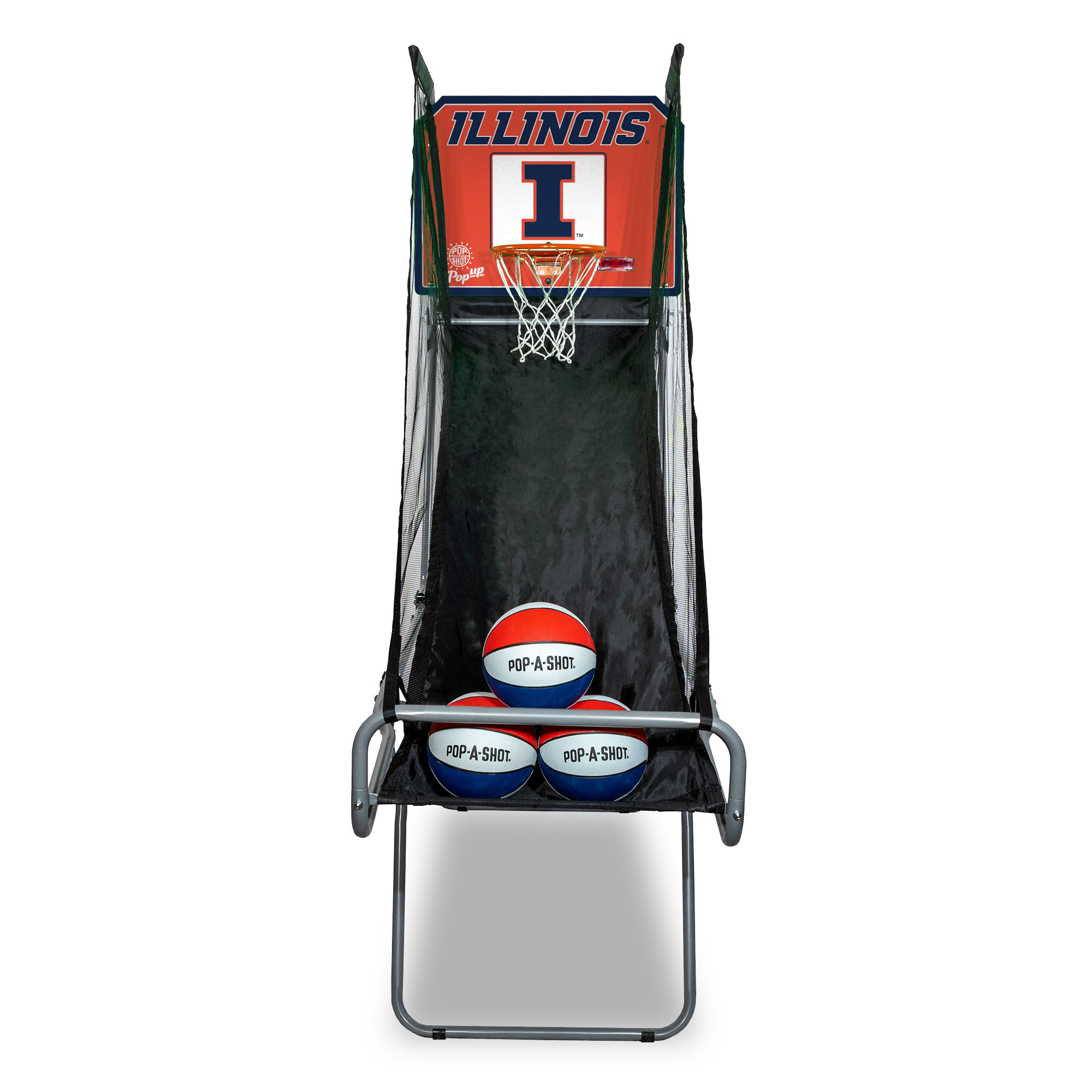 Pop-A-Shot Illinois Fighting Illini Pop-Up Arcade Basketball Game