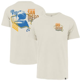 Men's '47  Cream NASCAR San Diego Weekend Franklin T-Shirt