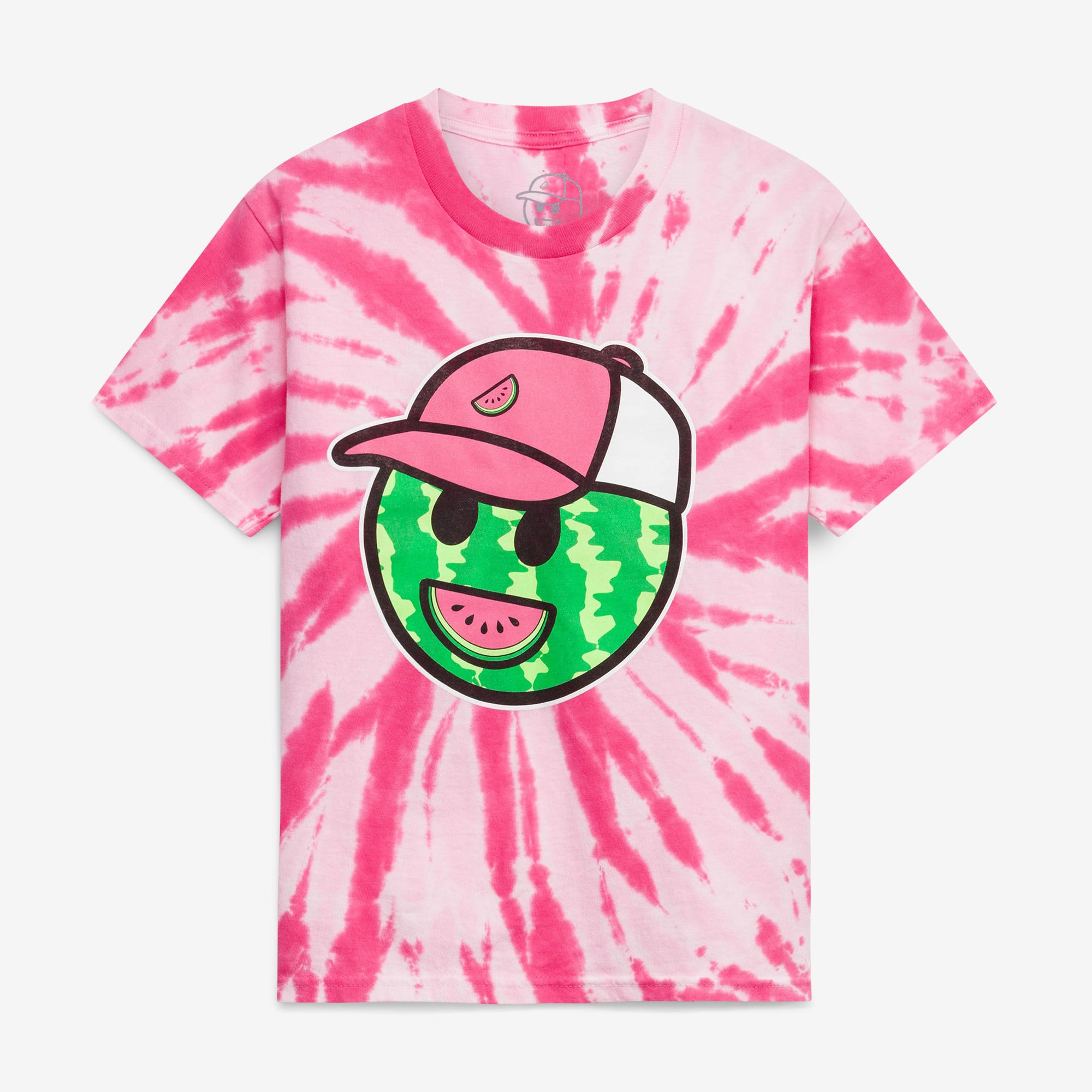 Youth Classic Ink Pink Ross Chastain Tie-Dye Melon Man T-Shirt Youth Classic Ink Pink Ross Chastain Tie-Dye Melon Man T-Shirt