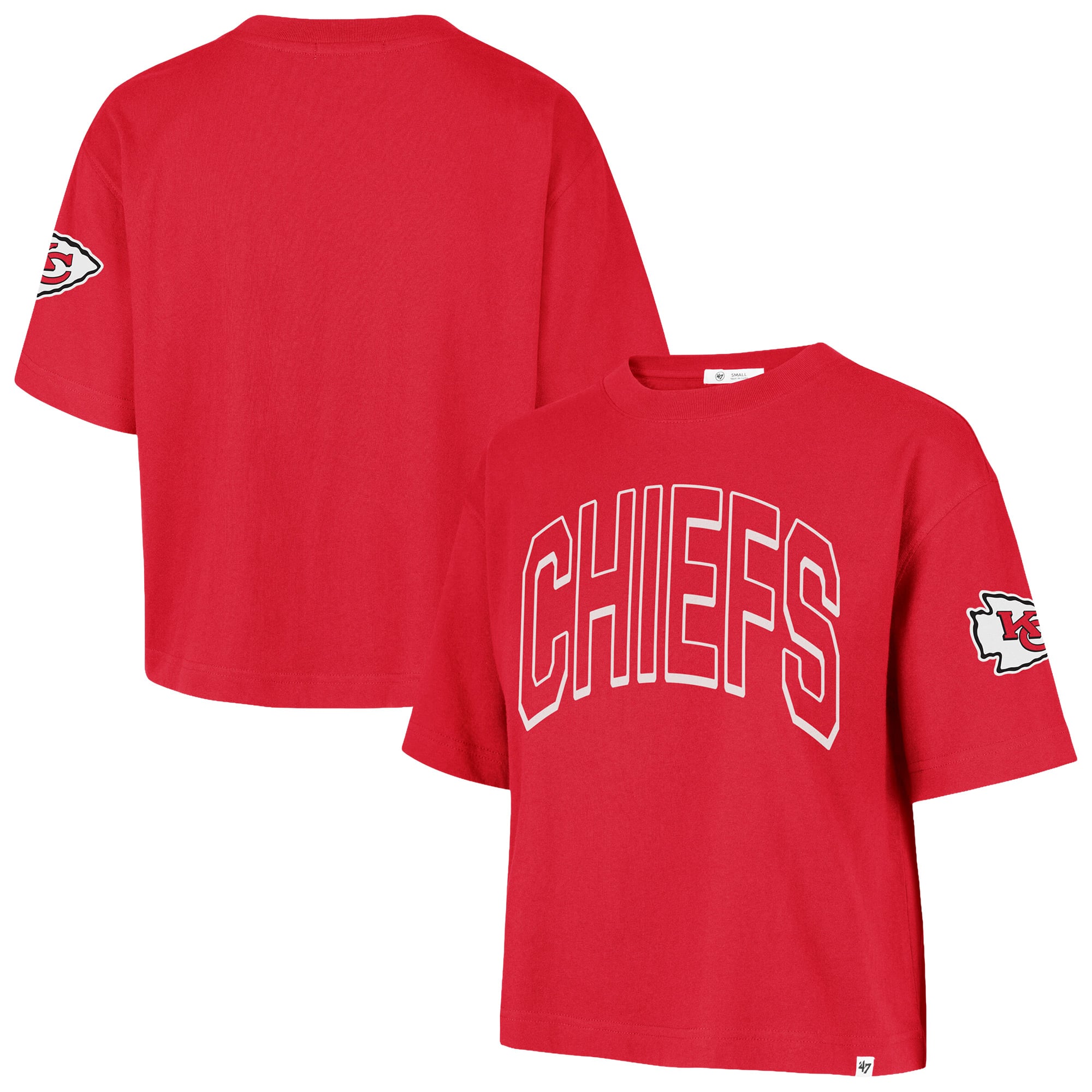 Women’s ’47 Red Kansas City Chiefs Call Out Reed City T-Shirt