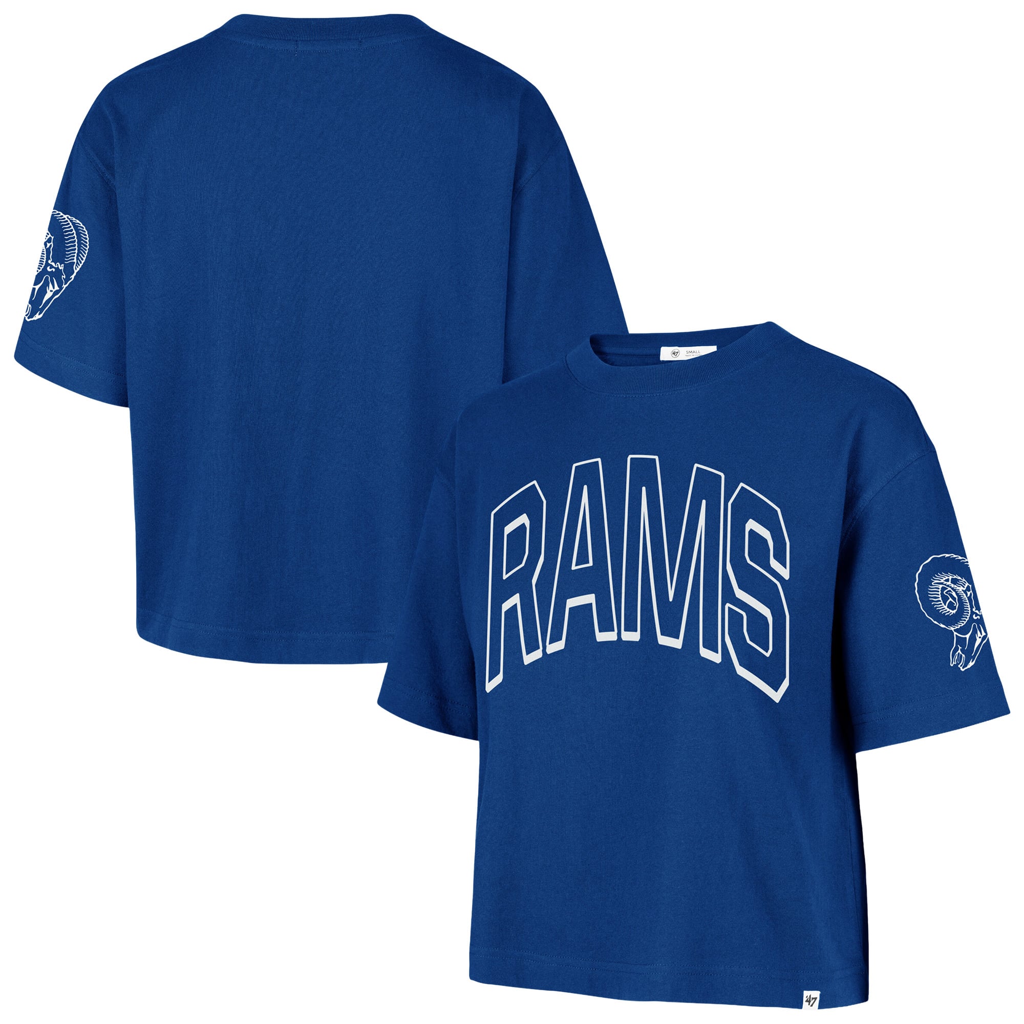 Women’s ’47 Royal Los Angeles Rams Call Out Reed City T-Shirt Women’s ’47 Royal Los Angeles Rams Call Out Reed City T-Shirt