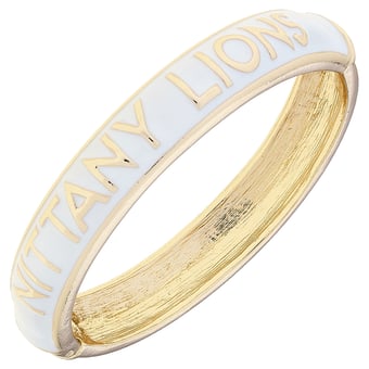 Women's CANVAS Style Penn State Nittany Lions Enamel Hinge Bangle