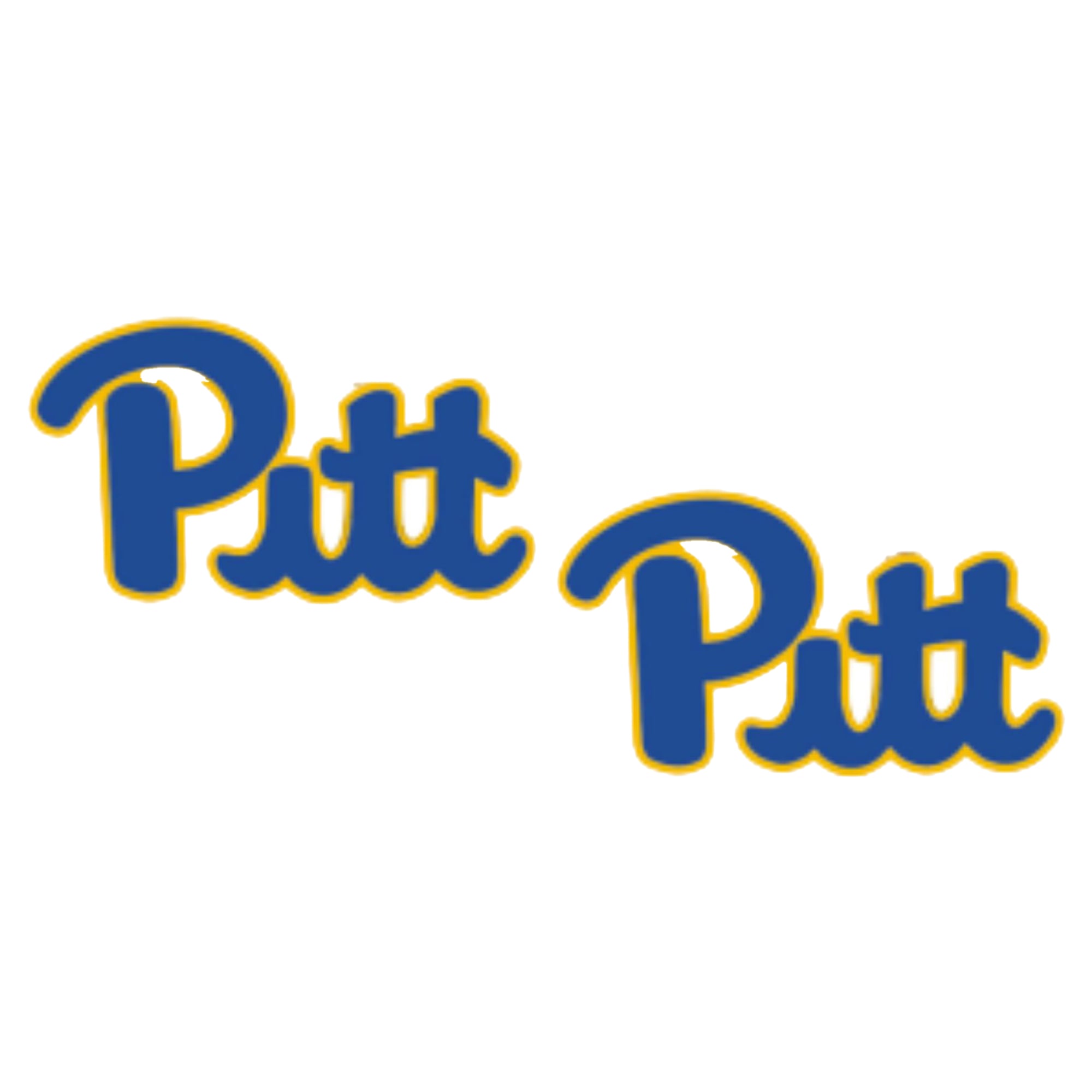 Women's CANVAS Style Pitt Panthers Logo Stud Earrings