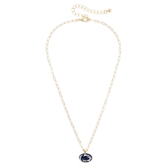 Women's CANVAS Style Penn State Nittany Lions 18K Gold-Plated Enamel Pendant Necklace