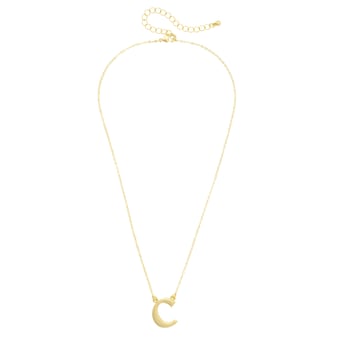 Women's CANVAS Style Clemson Tigers 24K Gold-Plated Stamped Necklace