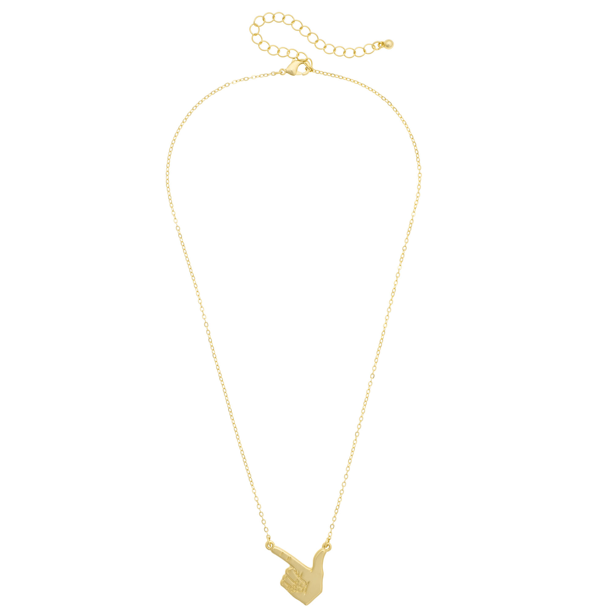 Women's CANVAS Style Texas Tech Red Raiders 24K Gold-Plated Stamped Necklace