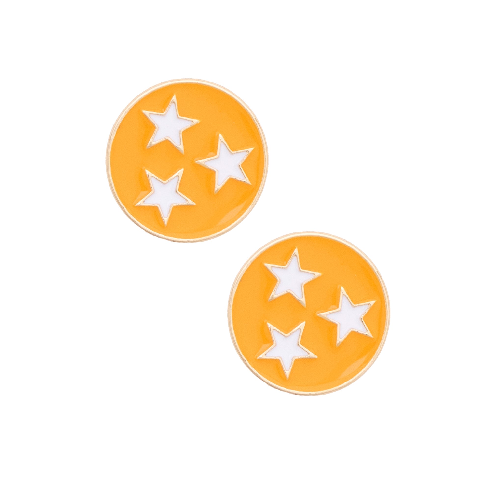 CANVAS Style Tennessee Volunteers Enamel Icon Stud Earrings