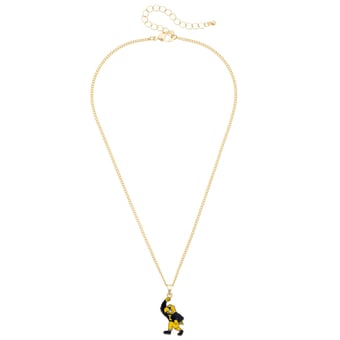 CANVAS Style Iowa Hawkeyes Enamel Icon Necklace
