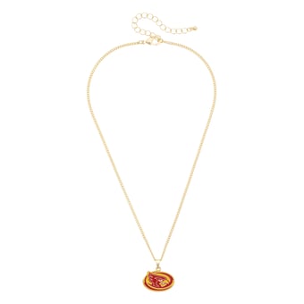 Women's CANVAS Style Iowa State Cyclones Enamel Icon Necklace