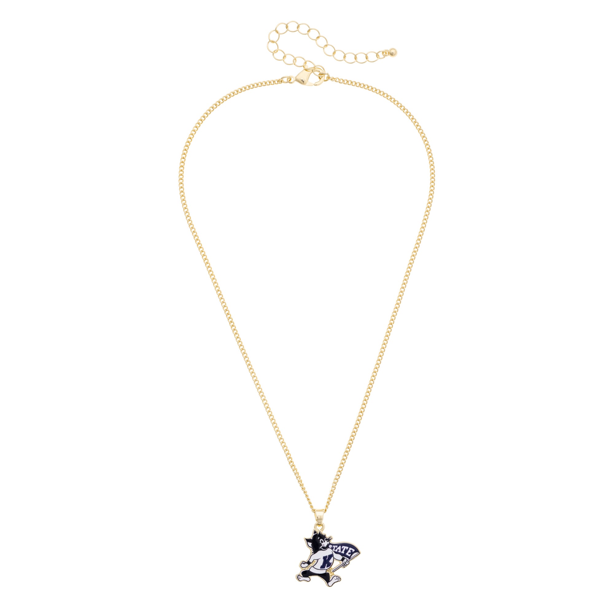 CANVAS Style Kansas State Wildcats Enamel Icon Necklace
