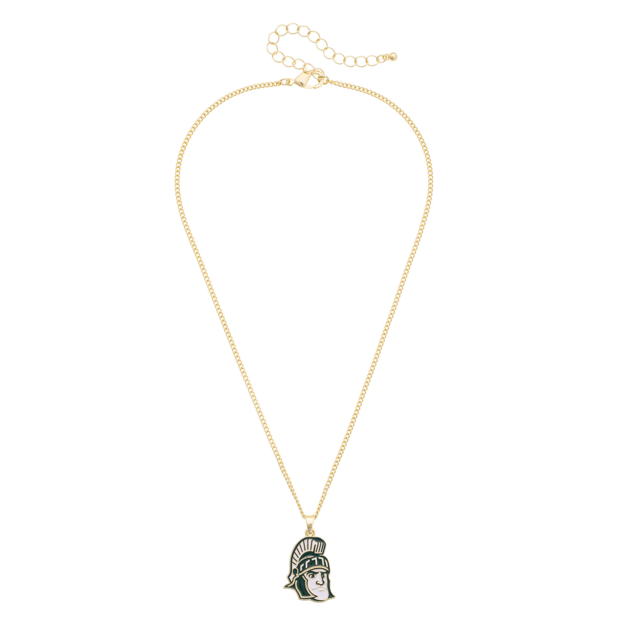 CANVAS Style Michigan State Spartans Enamel Icon Necklace CANVAS Style Michigan State Spartans Enamel Icon Necklace