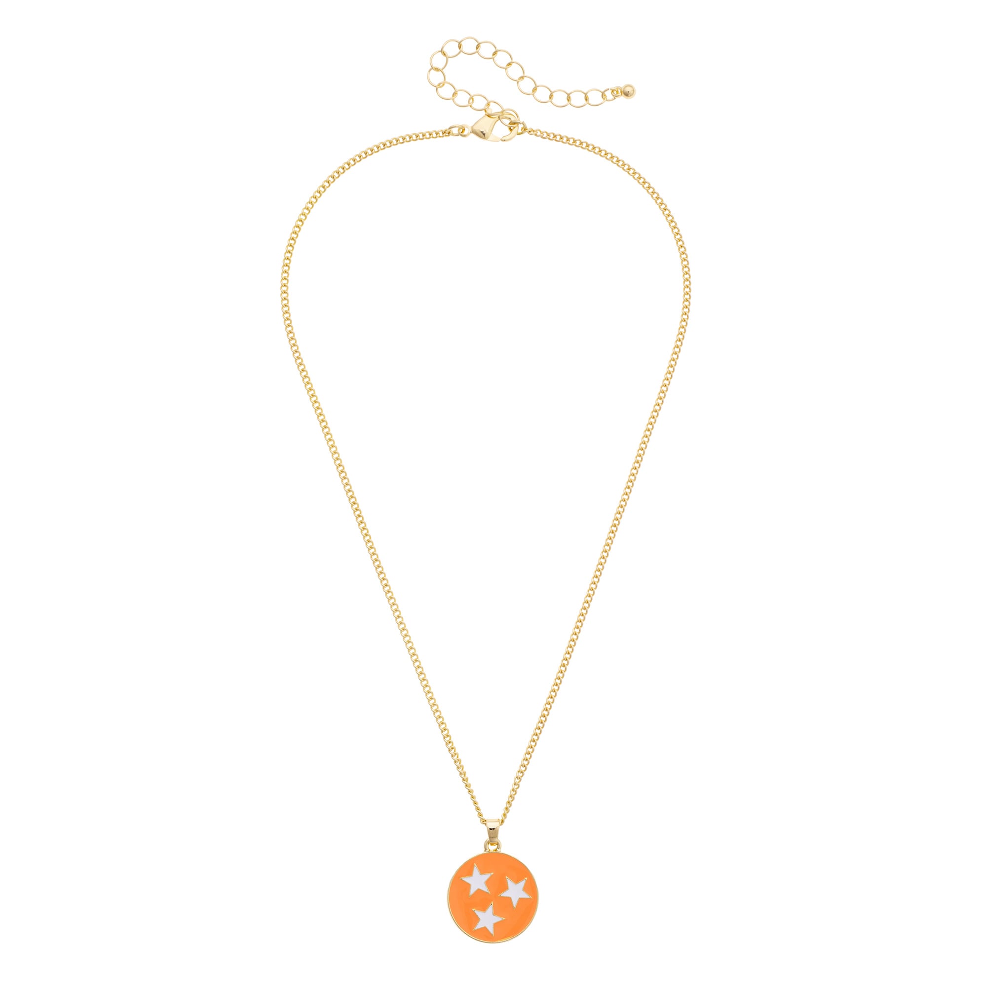 Women's CANVAS Style Tennessee Volunteers Enamel Icon Necklace
