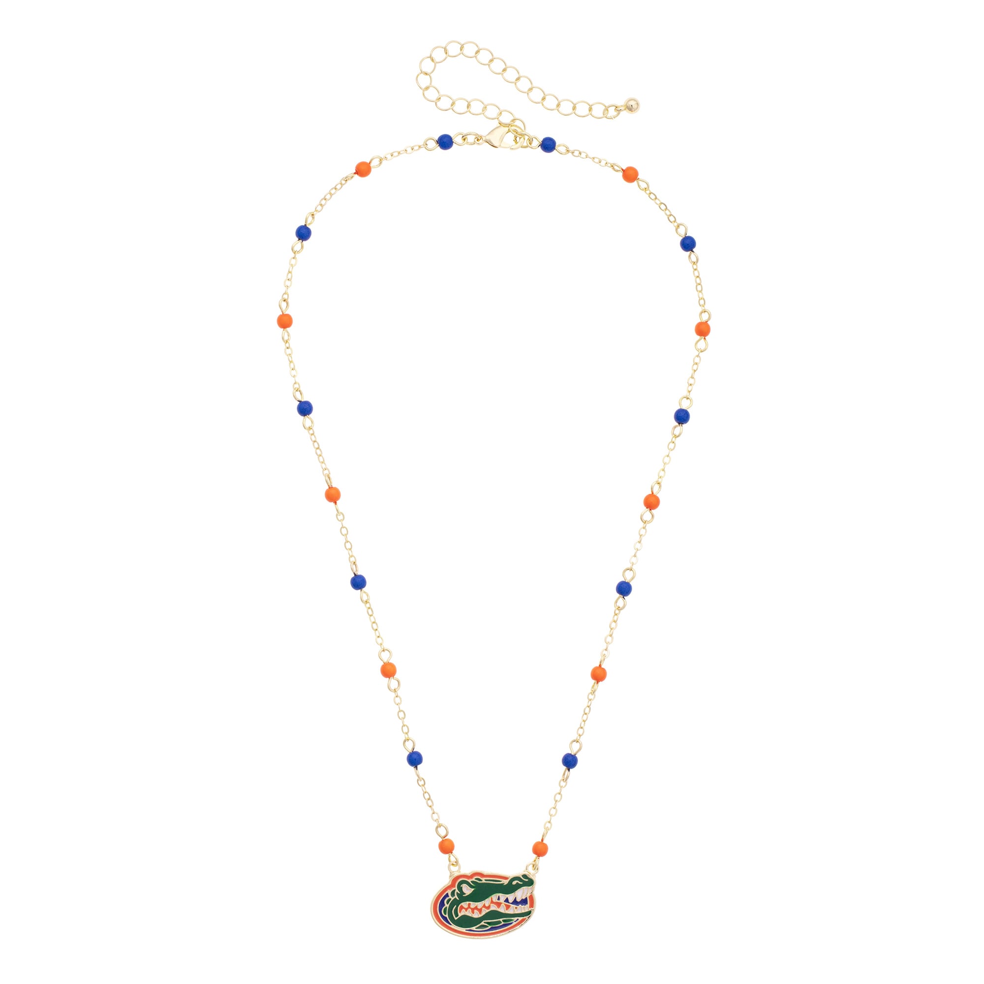 Women's CANVAS Style Florida Gators Logo Layering Necklace