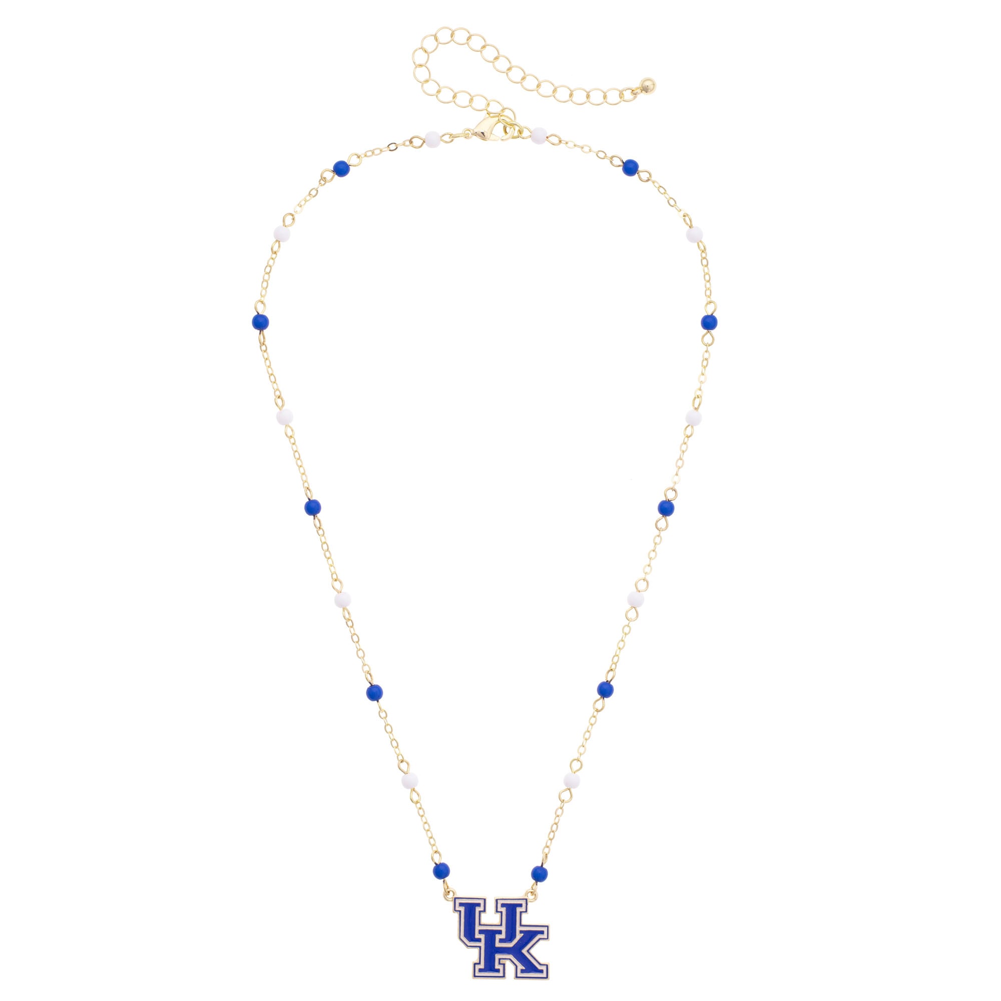 Women's CANVAS Style Kentucky Wildcats Logo Layering Necklace