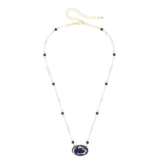 Women's CANVAS Style Penn State Nittany Lions Logo Layering Necklace