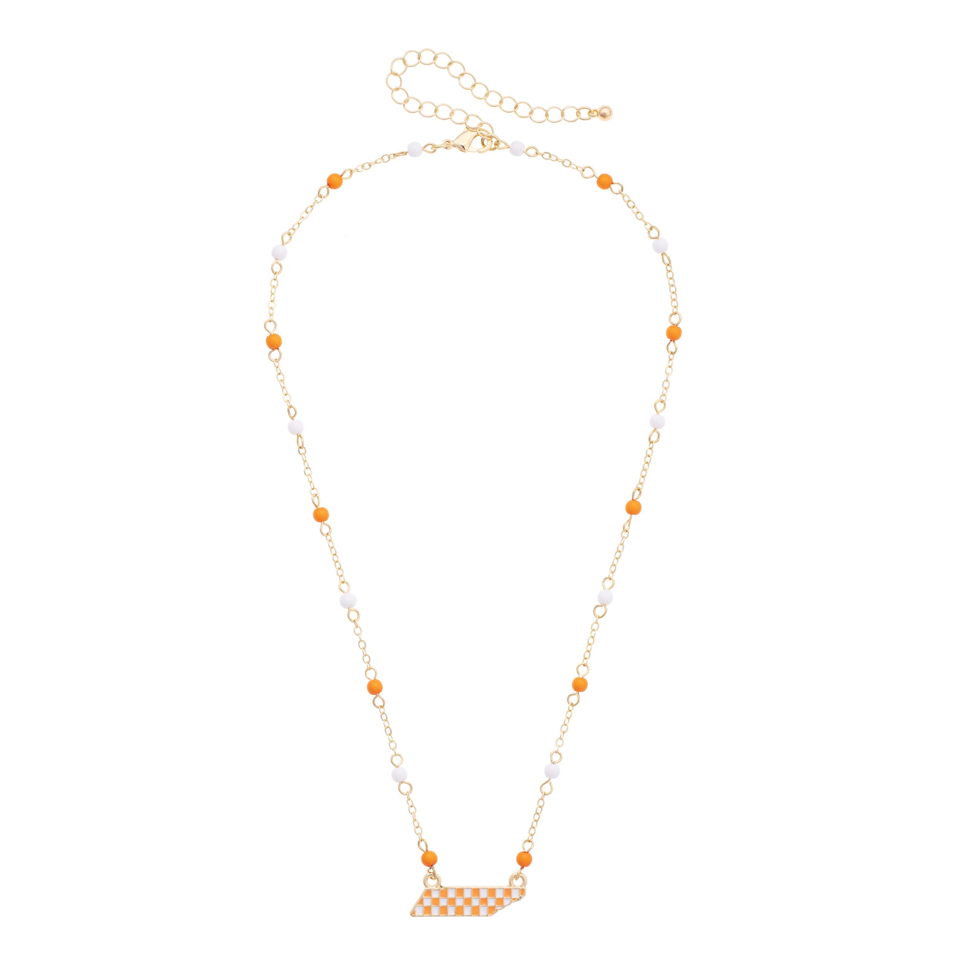 Women's CANVAS Style Tennessee Volunteers Logo Layering Necklace