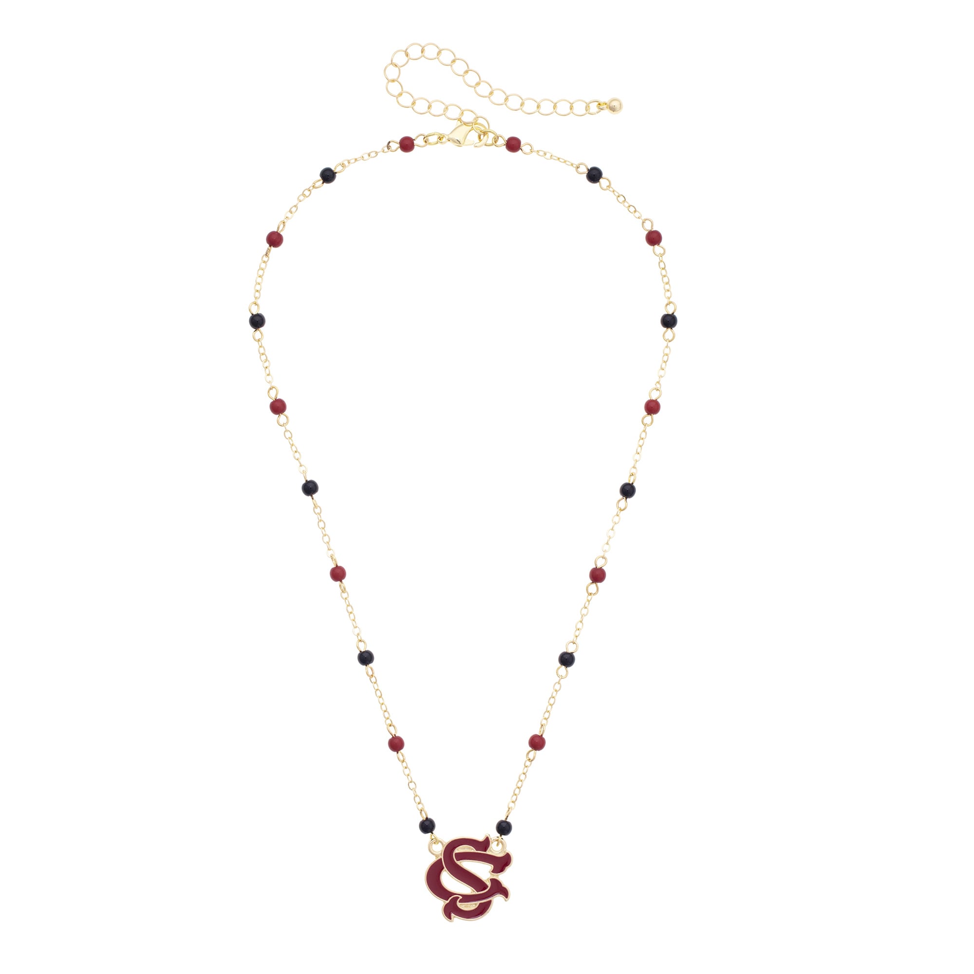 Women's CANVAS Style South Carolina Gamecocks Logo Layering Necklace