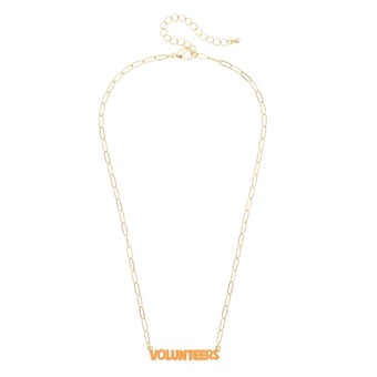 Women's CANVAS Style Tennessee Volunteers Nameplate Necklace