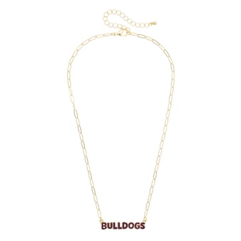 Women's CANVAS Style Mississippi State Bulldogs Nameplate Necklace
