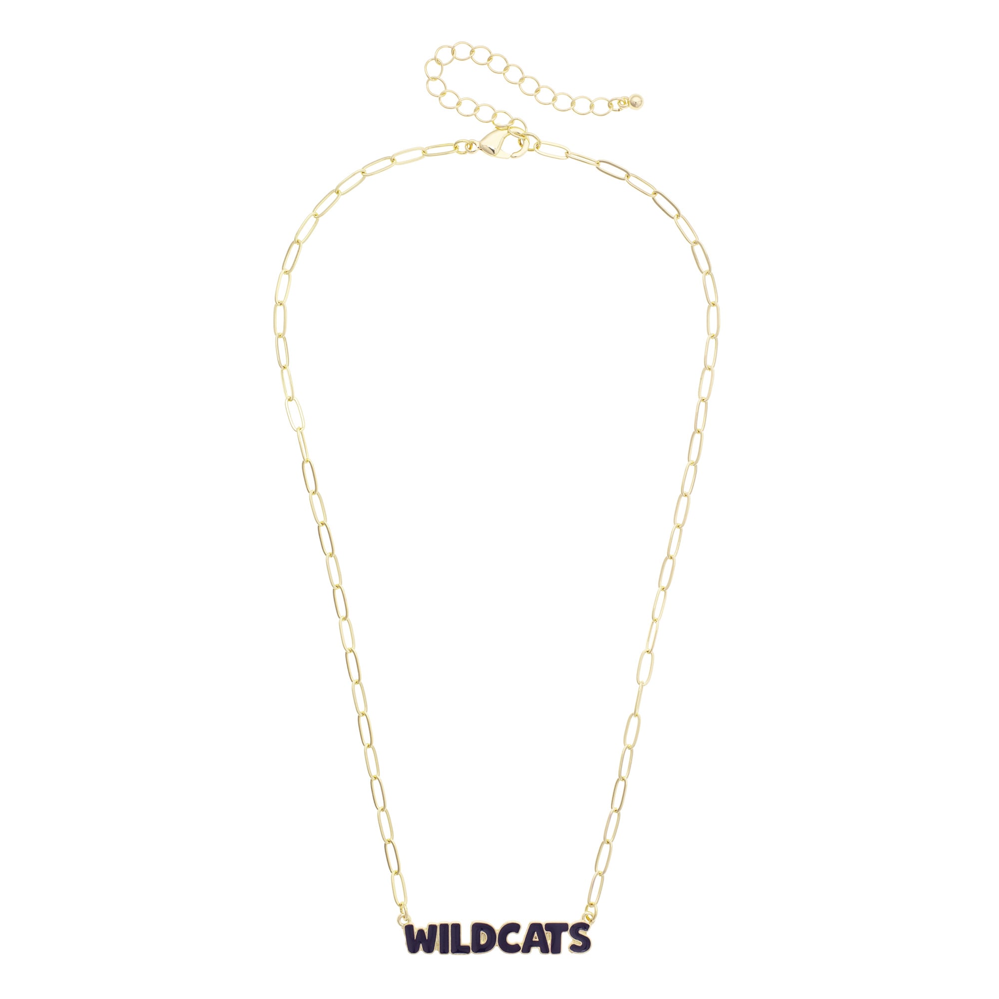 Women's CANVAS Style Kansas State Wildcats Nameplate Necklace