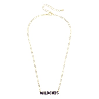 Women's CANVAS Style Kansas State Wildcats Nameplate Necklace