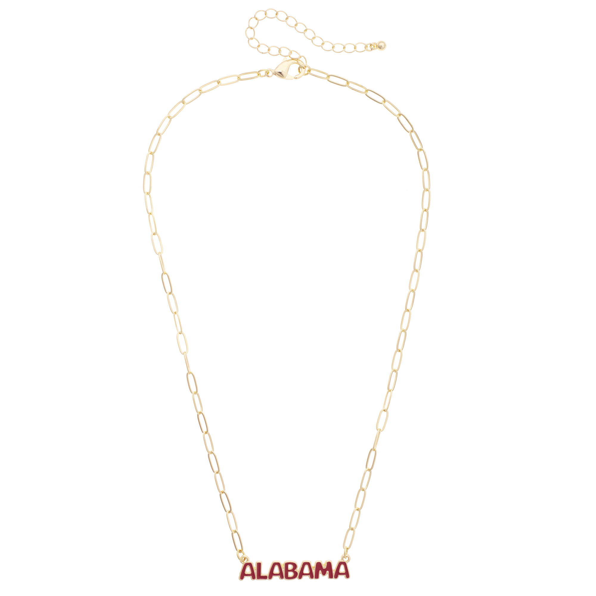 Women's CANVAS Style Alabama Crimson Tide Nameplate Necklace