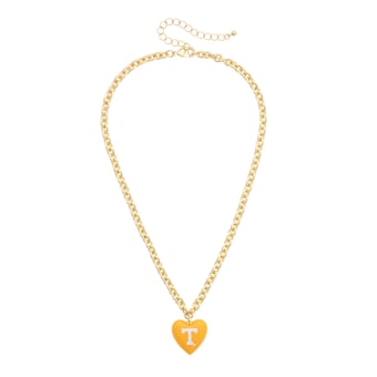 Women's CANVAS Style Tennessee Volunteers Heart Necklace
